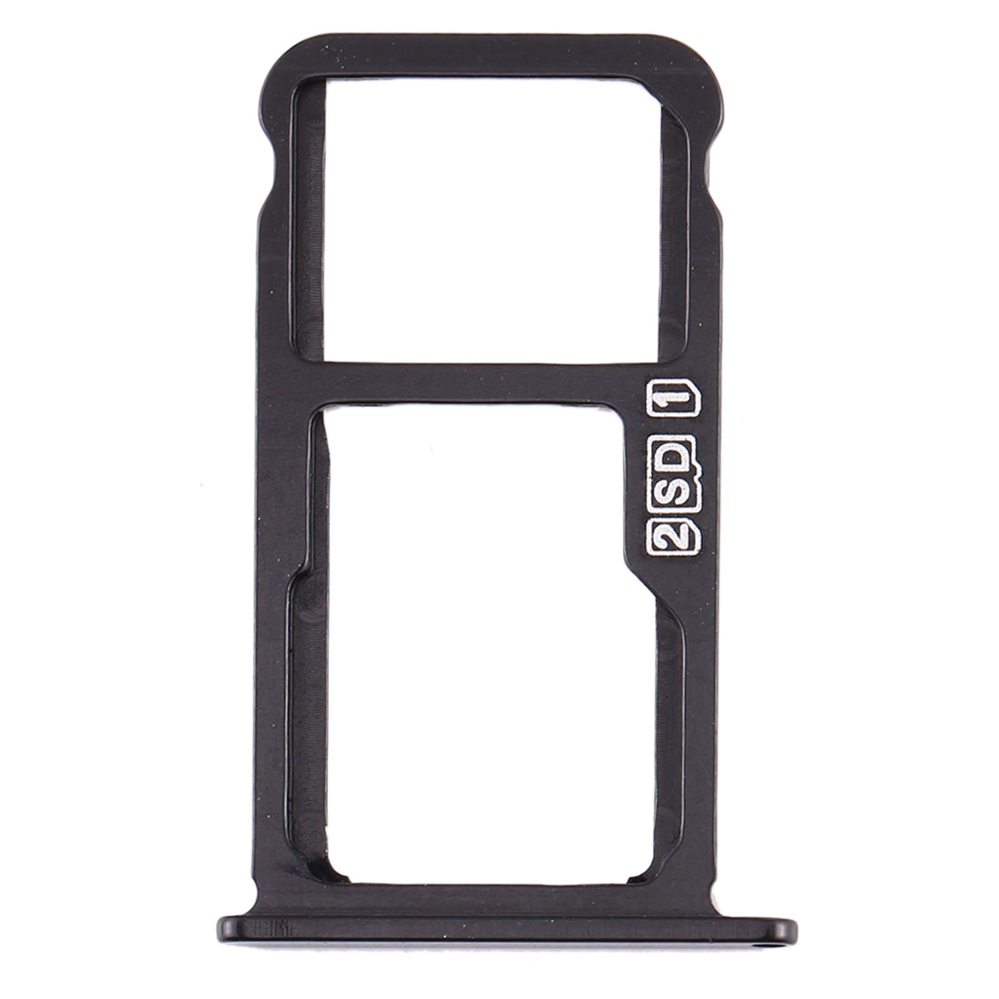SIM Card Tray + SIM Card Tray / Micro SD Card Tray for Nokia  X7 / 8.1 / 7.1 Plus / TA-1131(Black)