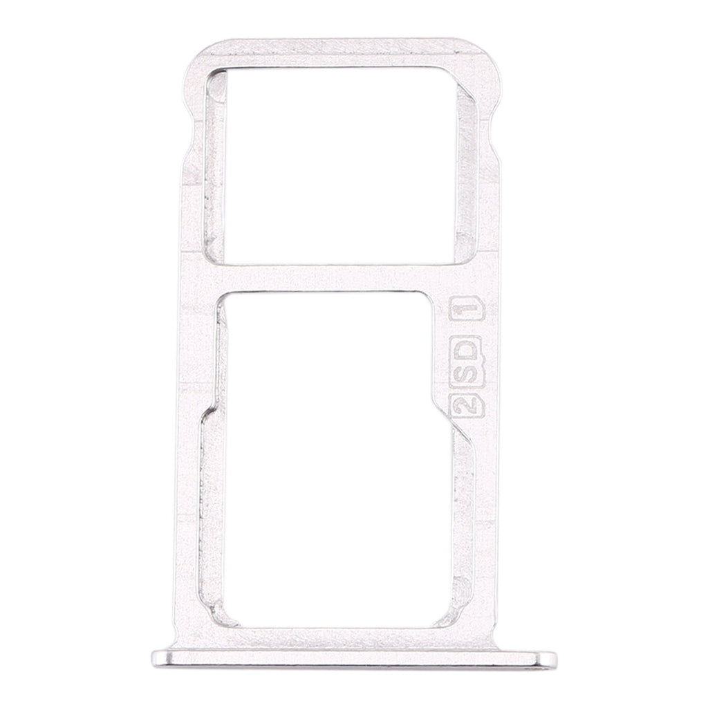 SIM Card Tray + SIM Card Tray / Micro SD Card Tray for Nokia  X7 / 8.1 / 7.1 Plus / TA-1131(Silver)