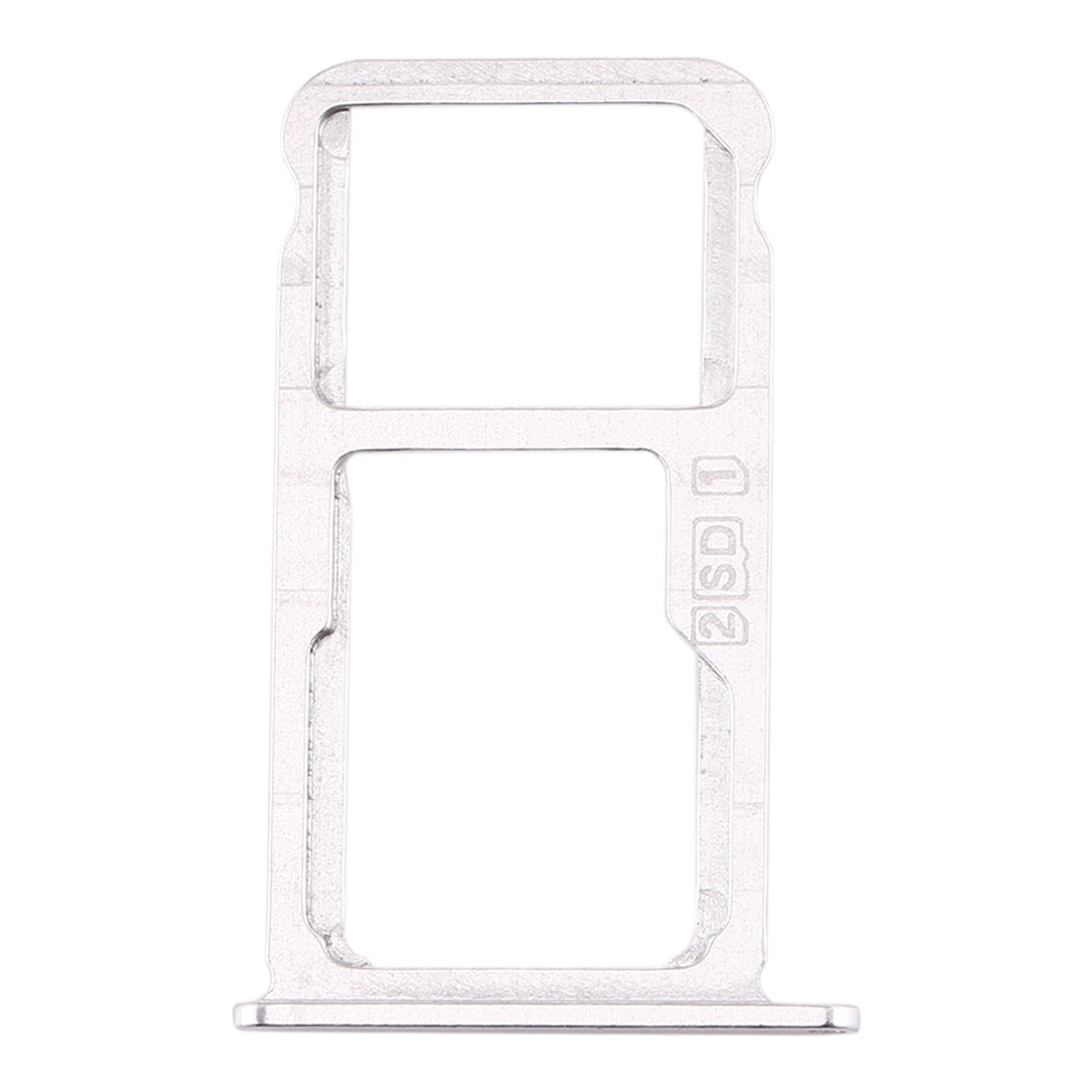 SIM Card Tray + SIM Card Tray / Micro SD Card Tray for Nokia  X7 / 8.1 / 7.1 Plus / TA-1131(Silver)