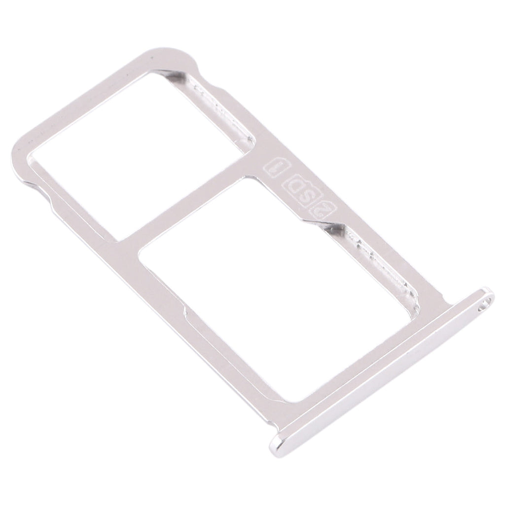 SIM Card Tray + SIM Card Tray / Micro SD Card Tray for Nokia  X7 / 8.1 / 7.1 Plus / TA-1131(Silver)