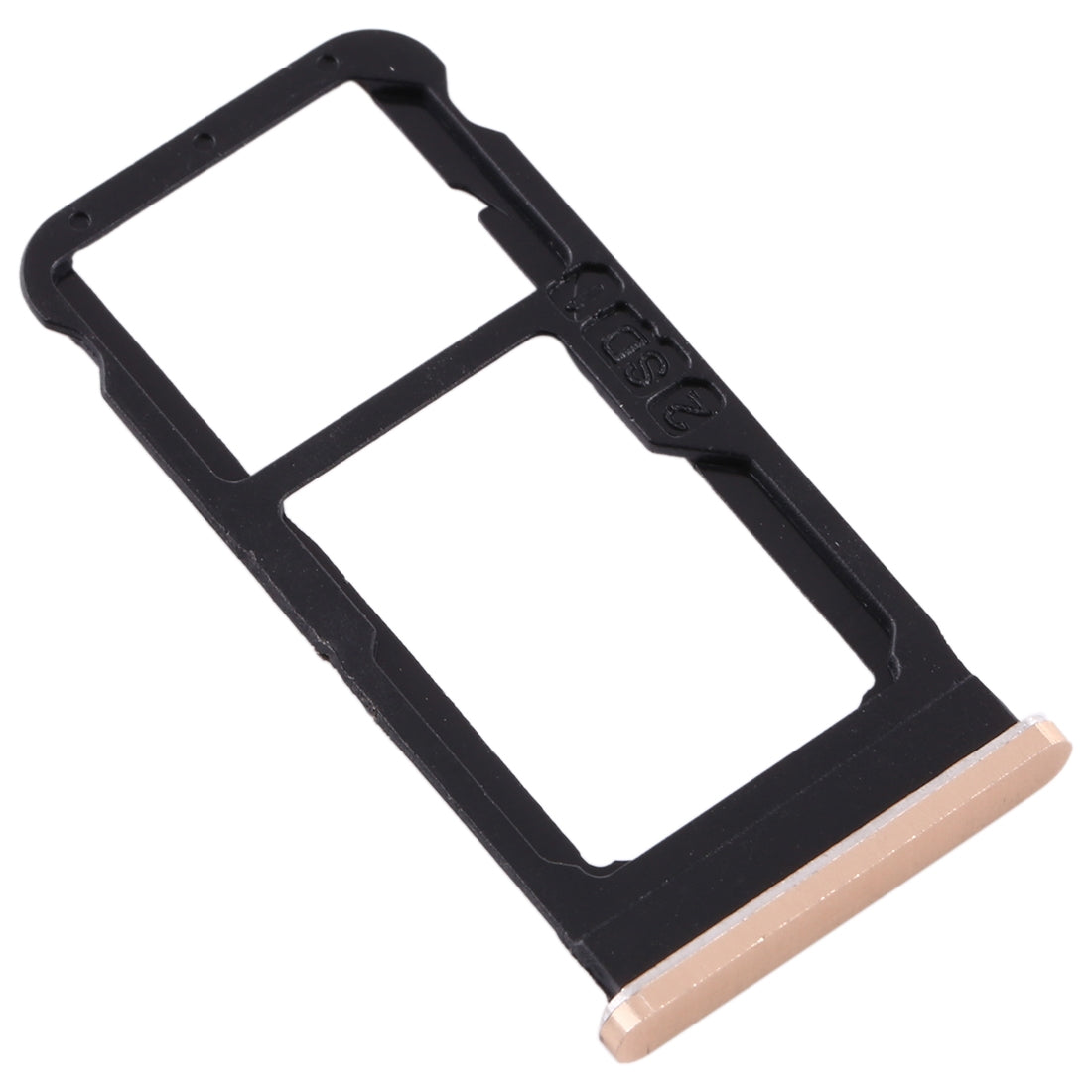 SIM Card Tray + SIM Card Tray / Micro SD Card Tray for Nokia 6.1 / 6 (2018) / TA-1043 TA-1045 TA-1050 TA-1054 TA-1068 (Gold)