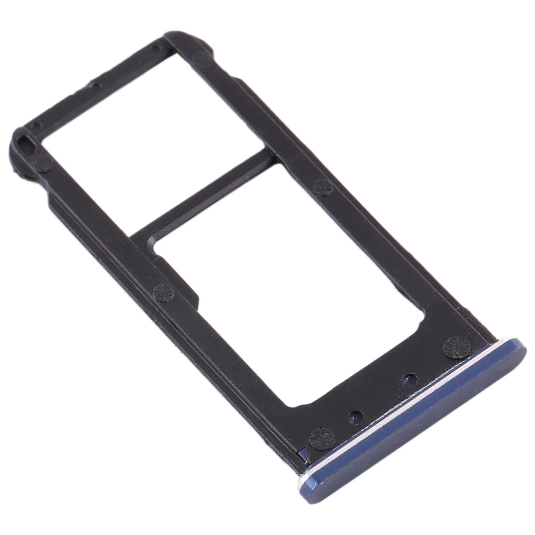 SIM Card Tray + SIM Card Tray / Micro SD Card Tray for Nokia 6.1 / 6 (2018) / TA-1043 TA-1045 TA-1050 TA-1054 TA-1068 (Blue)