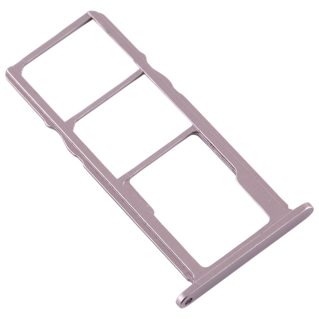 SIM Card Tray + SIM Card Tray + Micro SD Card Tray for Nokia 3.2 TA-1156 TA-1159 TA-1164 (Silver)