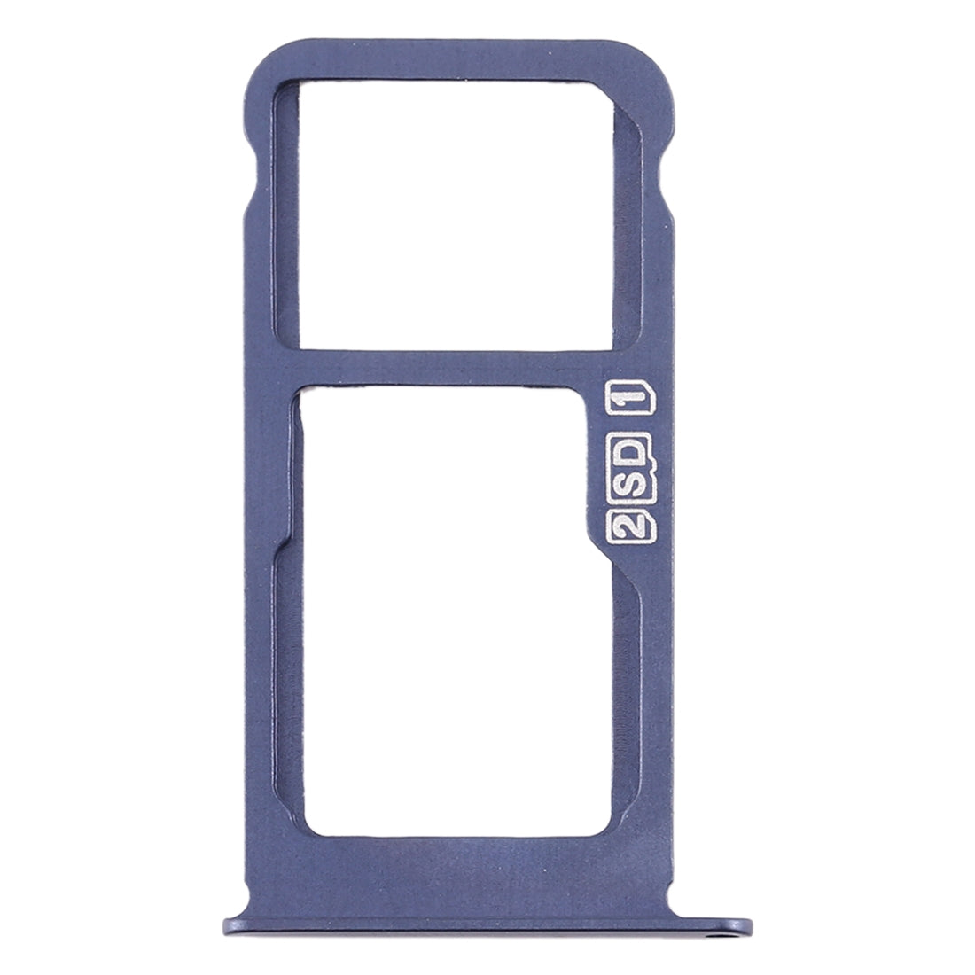 SIM Card Tray + SIM Card Tray / Micro SD Card Tray for Nokia X6 (2018) / TA-1099 / 6.1 Plus (Blue)