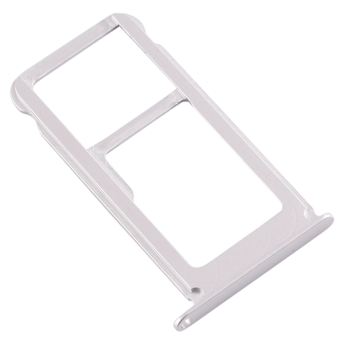 SIM Card Tray + SIM Card Tray / Micro SD Card Tray for Nokia X6 (2018) / TA-1099 / 6.1 Plus (White)