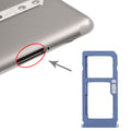 SIM Card Tray + SIM Card Tray / Micro SD Card Tray for Nokia 8 / N8 TA-1012 TA-1004 TA-1052 (Blue)