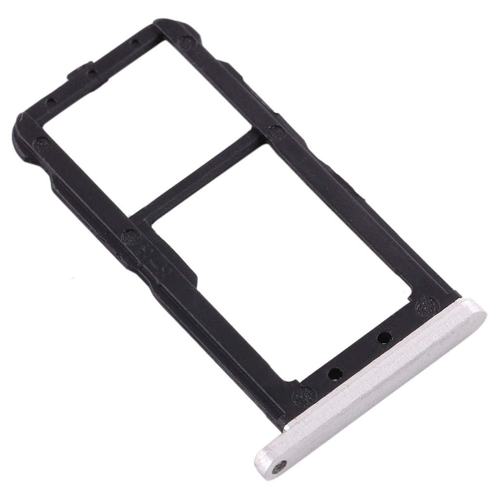 SIM Card Tray + SIM Card Tray / Micro SD Card Tray for Nokia 7 TA-1041 (White)