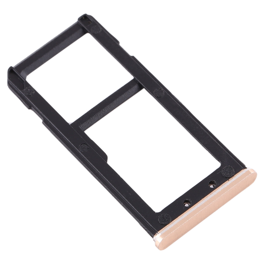 SIM Card Tray + SIM Card Tray / Micro SD Card Tray for Nokia 6 TA-1000 TA-1003 TA-1021 TA-1025 TA-1033 TA-1039 (Gold)
