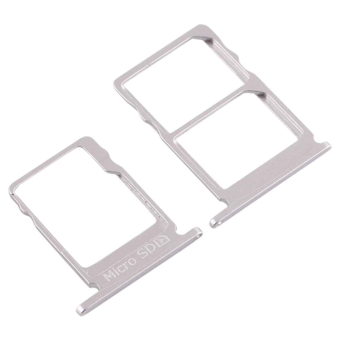 SIM Card Tray + SIM Card Tray + Micro SD Card Tray for Nokia 5 / N5 TA-1024 TA-1027 TA-1044 TA-1053 (White)