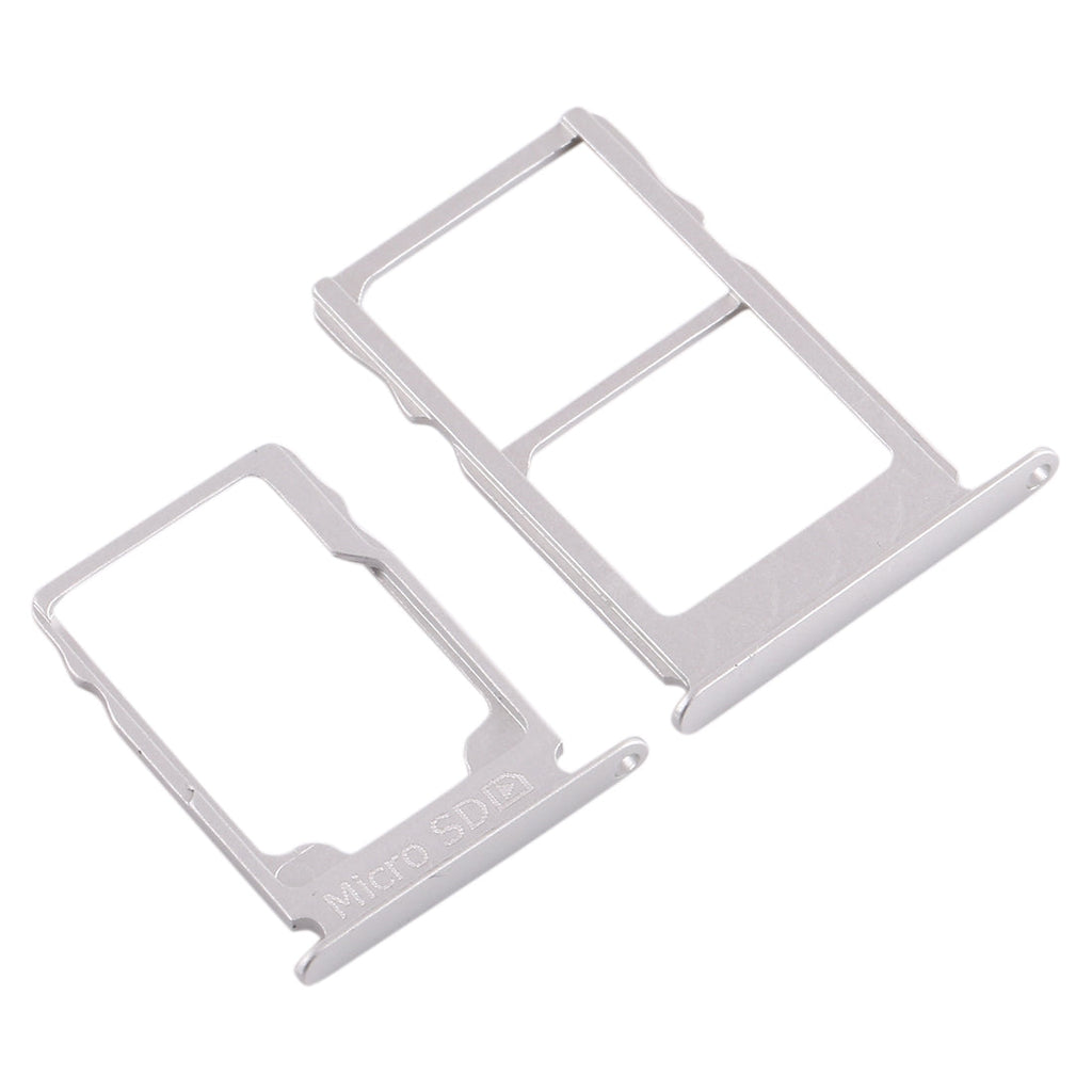 SIM Card Tray + SIM Card Tray + Micro SD Card Tray for Nokia 3.1 TA-1049 TA-1057 TA-1063 TA-1070 (White)