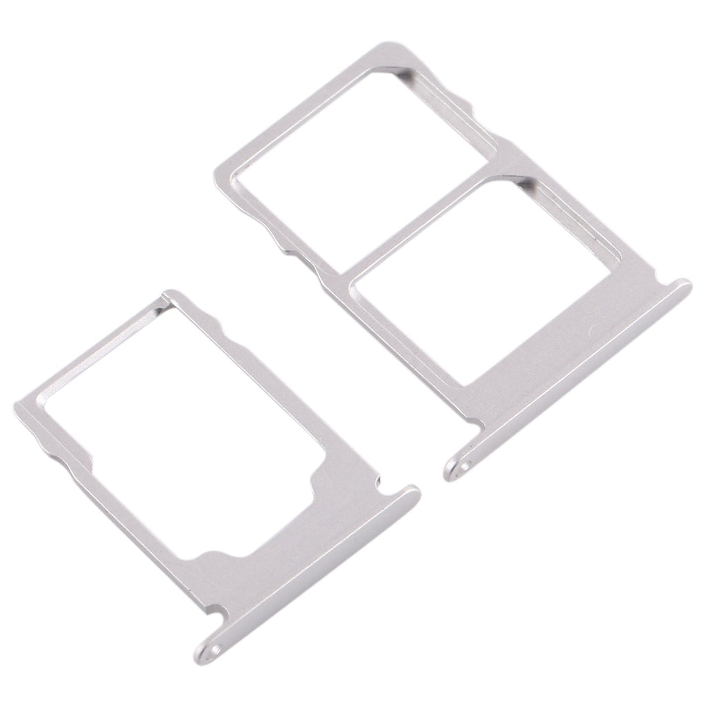 SIM Card Tray + SIM Card Tray + Micro SD Card Tray for Nokia 3.1 TA-1049 TA-1057 TA-1063 TA-1070 (White)