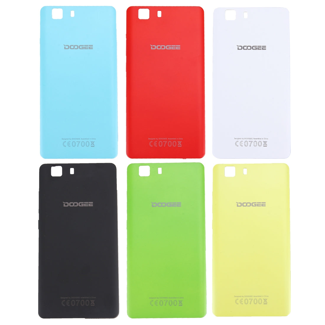 Battery Back Cover For DOOGEE X5 (S-MPH-1005) / X5 Pro (S-MPH-1080) , Random Color Delivery