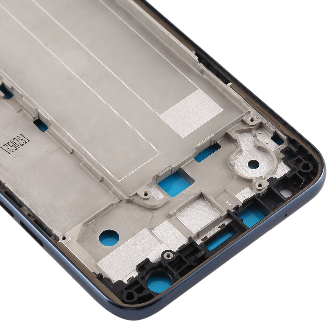 Front Housing LCD Frame Bezel Plate for LG K40 / K12+ K12 Plus / X4 2019 X420EM X420BMW X420EMW X420HM X420 X420N (Single SIM Version)(Blue)