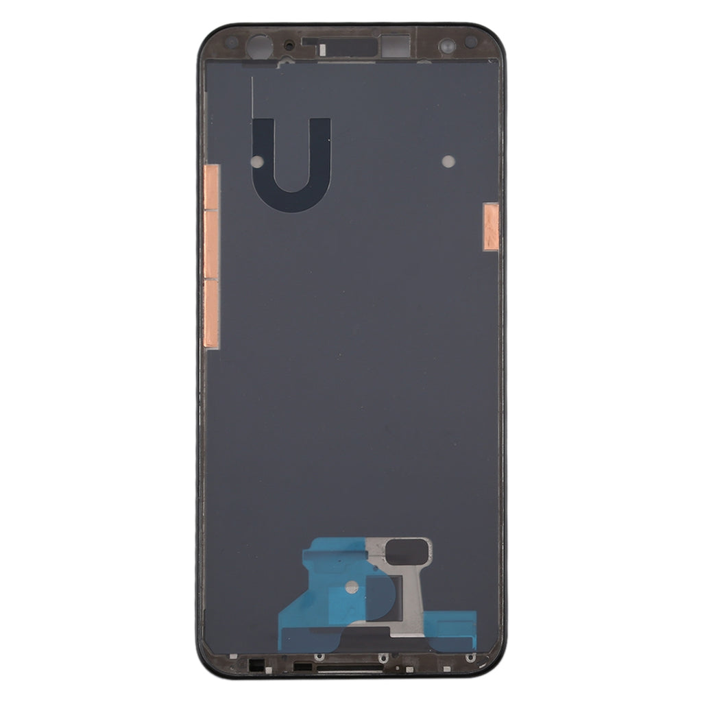 Front Housing LCD Frame Bezel Plate for LG K40 / K12+ K12 Plus / X4 2019 X420EM X420BMW X420EMW X420HM X420 X420N (Single SIM Version)(Silver)