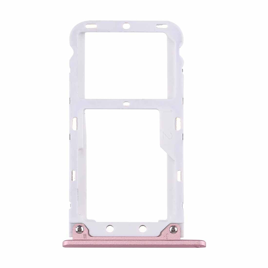 For Xiaomi Mi 5X / A1 SIM & SIM / TF Card Tray(Rose Gold)