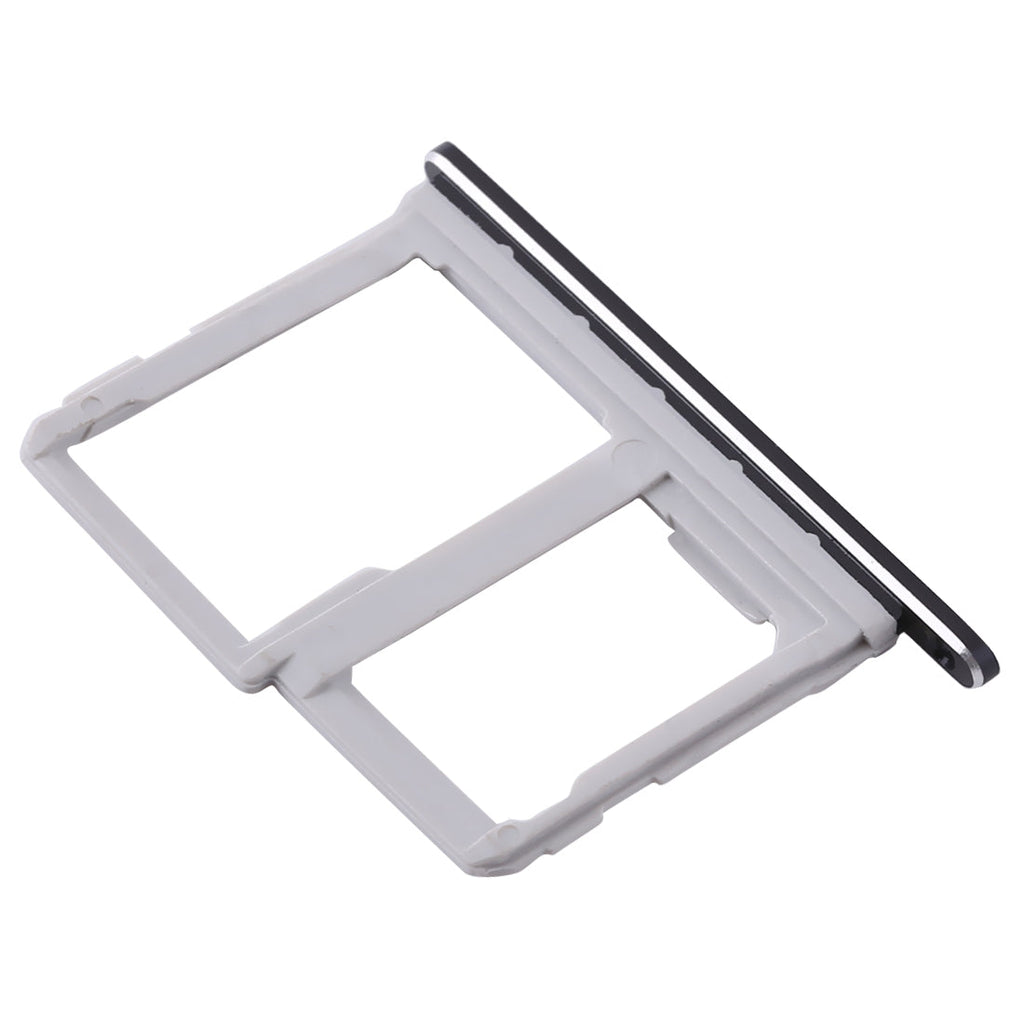 SIM Card Tray + Micro SD Card Tray for LG Q6 / M700 / M700N / G6 Mini(Black)