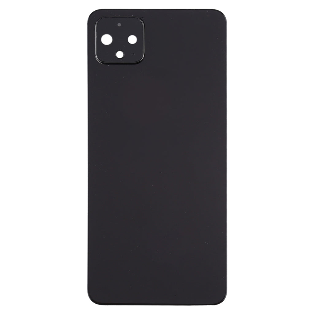 Battery Back Cover with Camera Lens Frame for Google Pixel 4XL(Black)
