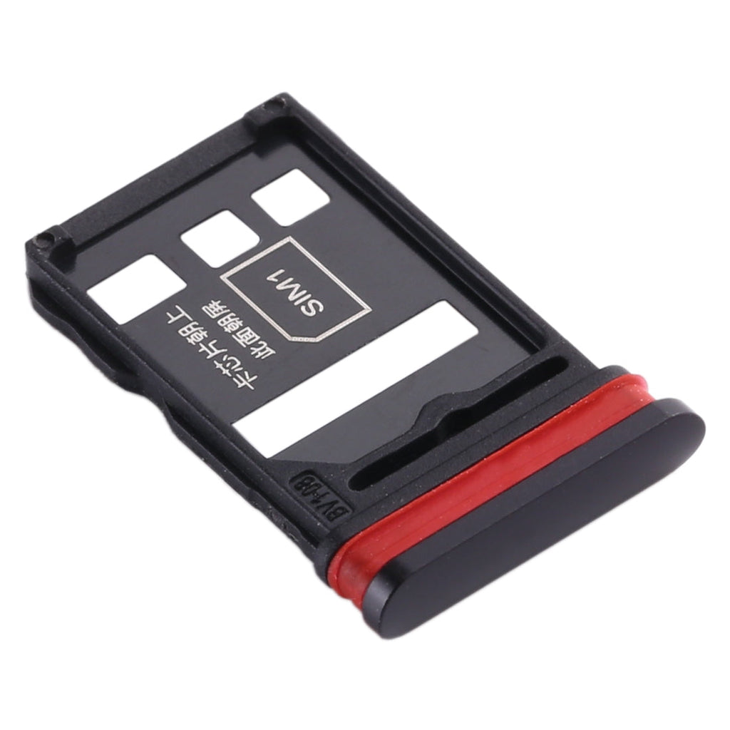 SIM Card Tray + SIM Card Tray for Honor V30 Pro / Honor V30(Black)
