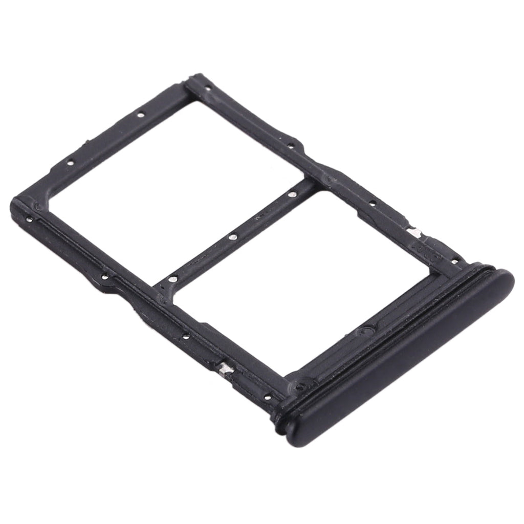 SIM Card Tray + NM Card Tray for Huawei Honor 30S / Nova 7 SE (Black)