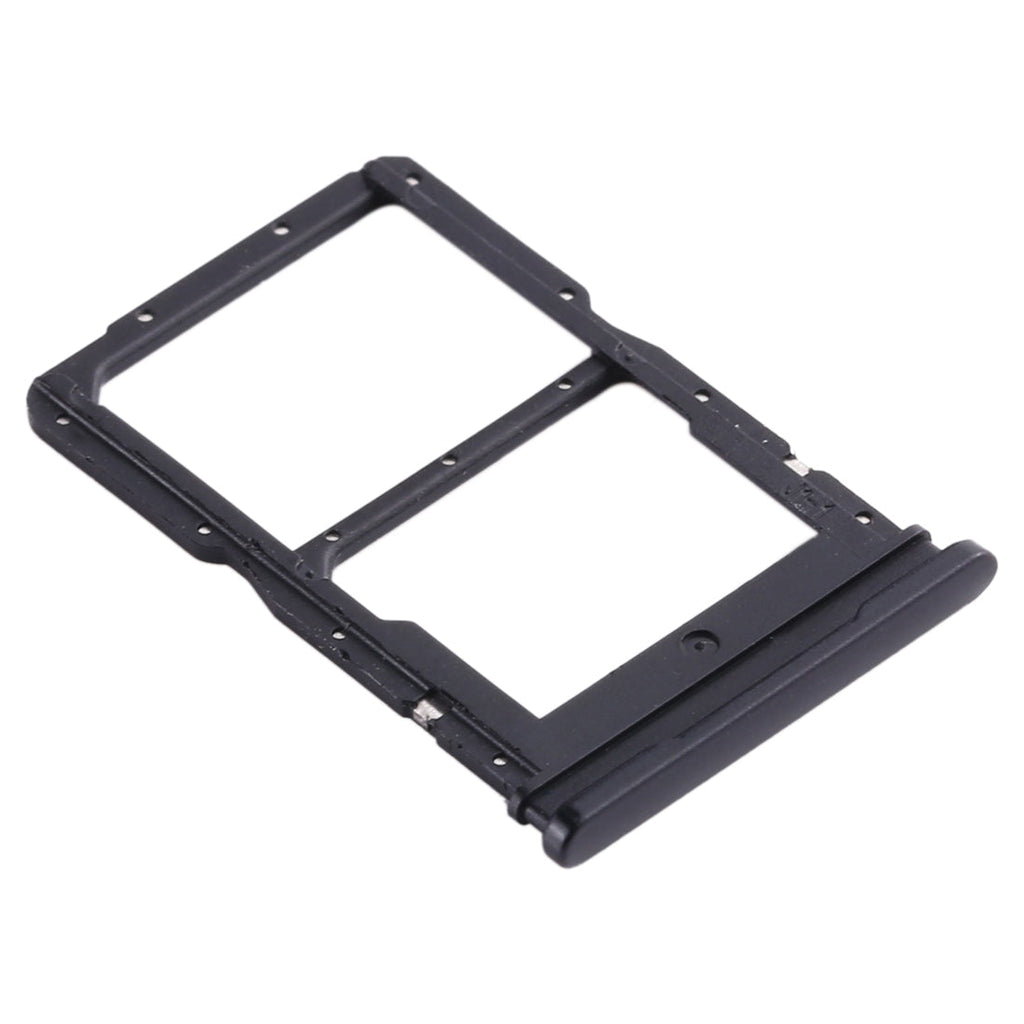 SIM Card Tray + NM Card Tray for Huawei Honor 20 Lite (Black)