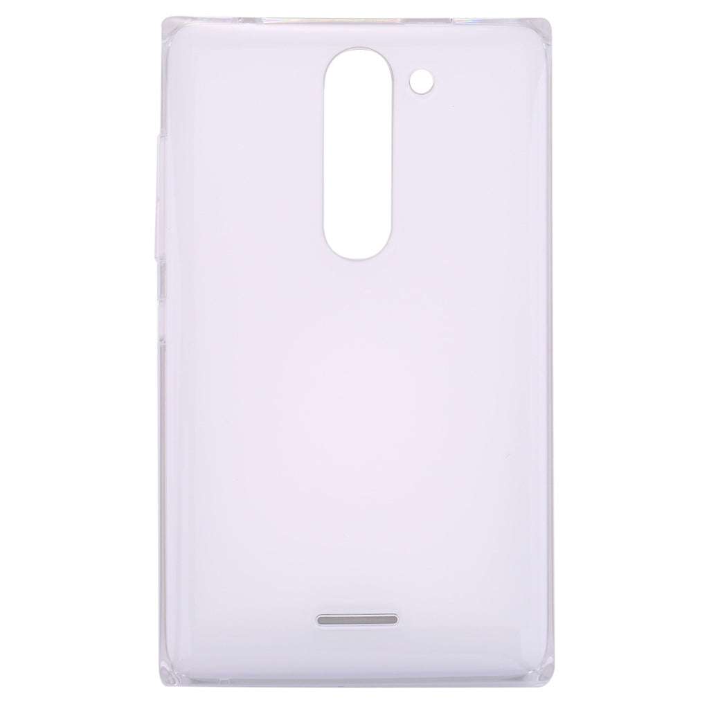 Dual SIM Battery Back Cover for Nokia Asha 502 (White)