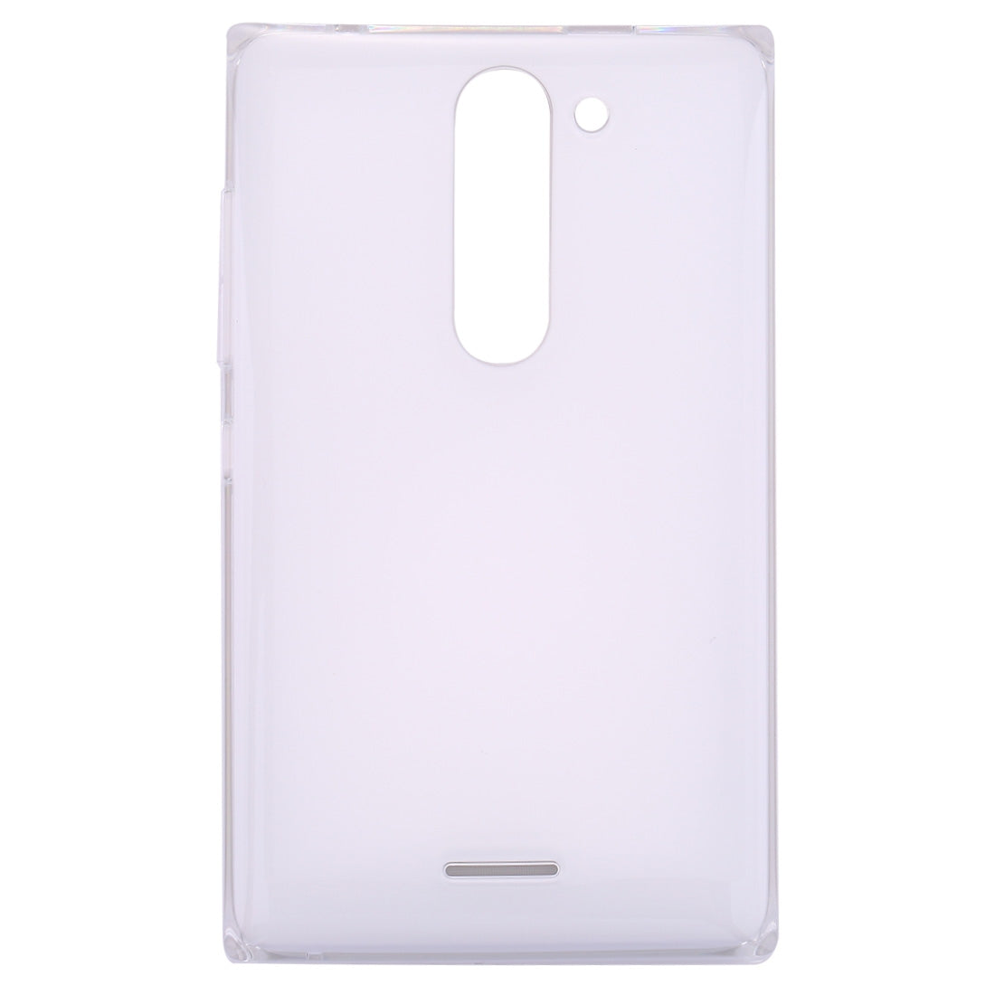 Dual SIM Battery Back Cover for Nokia Asha 502 (White)