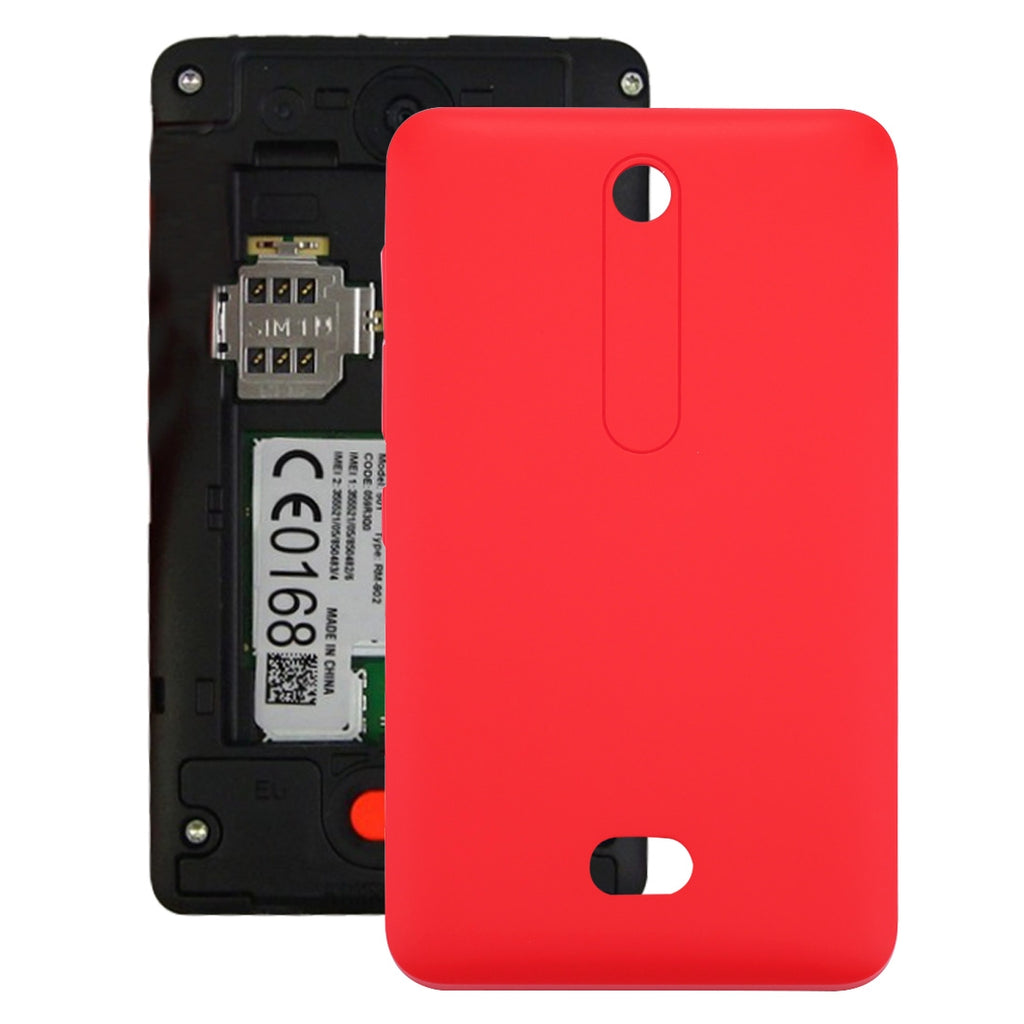 Battery Back Cover for Nokia Asha 501 (Red)