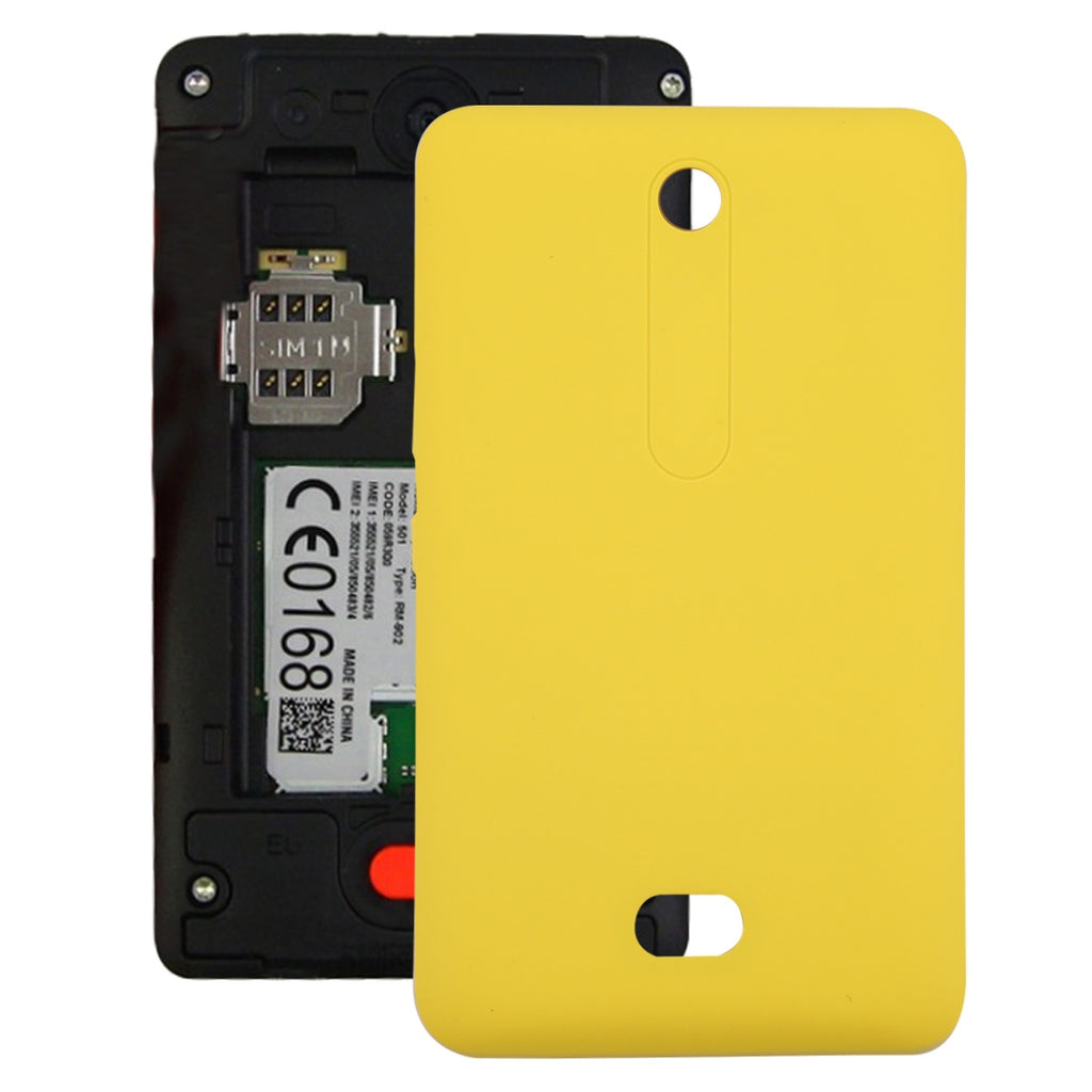 Battery Back Cover for Nokia Asha 501 (Yellow)