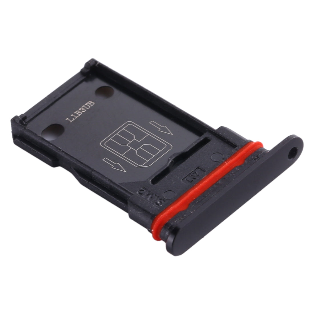 For OnePlus 8 Pro SIM Card Tray + SIM Card Tray (Black)