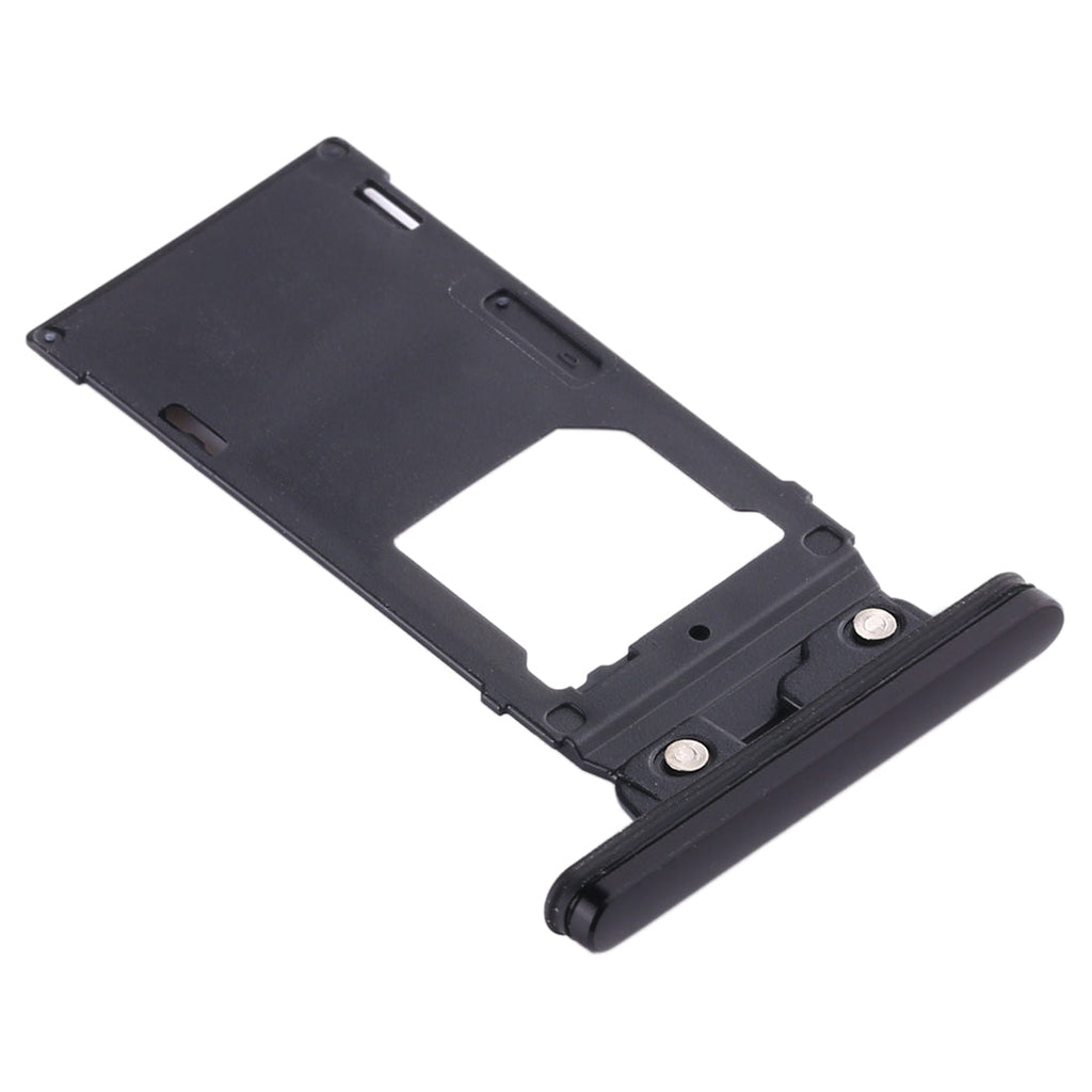 SIM Card Tray + SIM Card Tray + Micro SD Card Tray for Sony Xperia XZ2(Black)