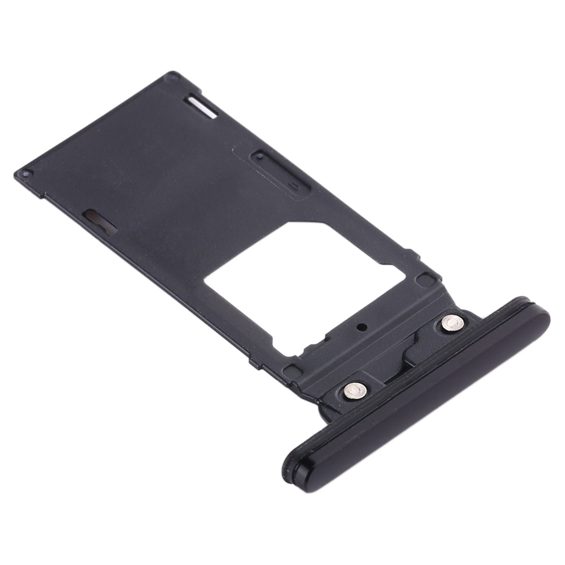 SIM Card Tray + SIM Card Tray + Micro SD Card Tray for Sony Xperia XZ2(Black)