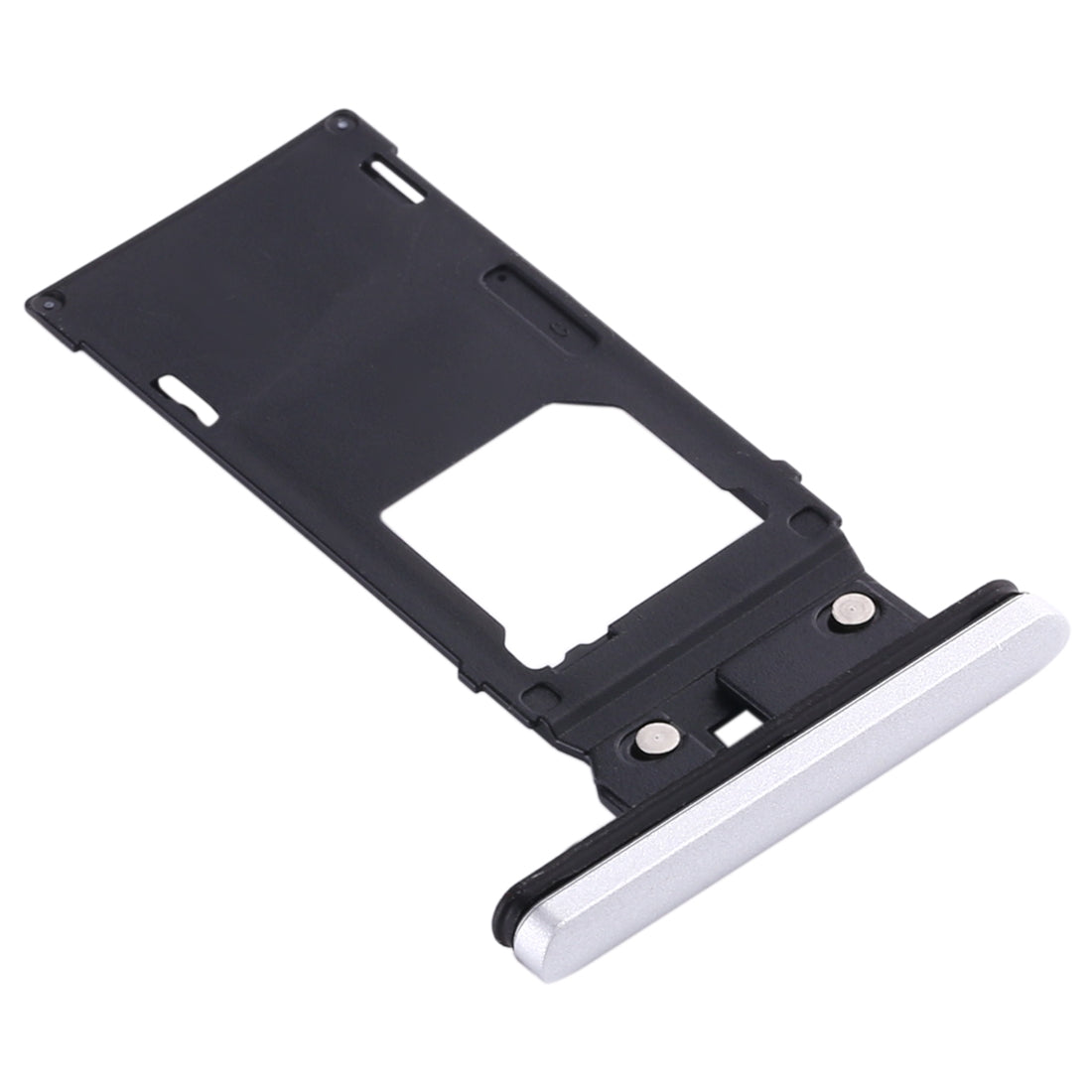 SIM Card Tray + Micro SD Card Tray for Sony Xperia XZ3(White)