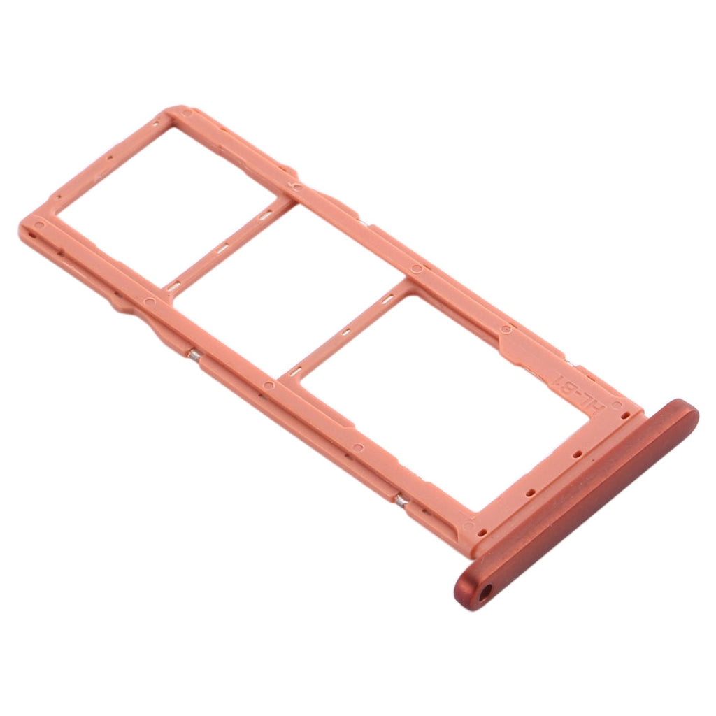 SIM Card Tray + SIM Card Tray + Micro SD Card Tray for Nokia 7.2 / 6.2 TA-1196 TA-1198 TA-1200 TA-1187 TA-1201(Orange)