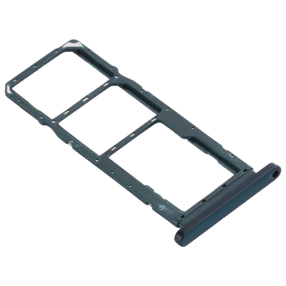 SIM Card Tray + SIM Card Tray + Micro SD Card Tray for Nokia 7.2 / 6.2 TA-1196 TA-1198 TA-1200 TA-1187 TA-1201(Green)