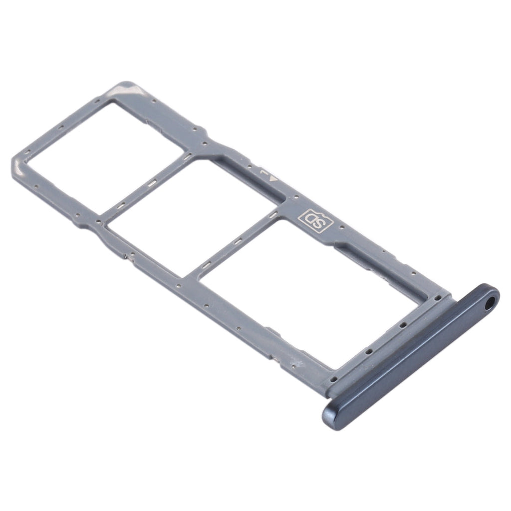SIM Card Tray + SIM Card Tray + Micro SD Card Tray for Nokia 7.2 / 6.2 TA-1196 TA-1198 TA-1200 TA-1187 TA-1201(Silver)