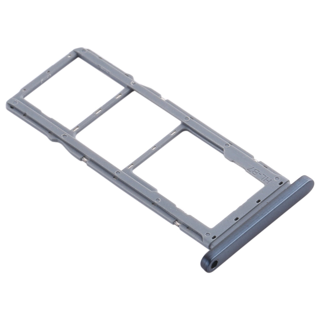 SIM Card Tray + SIM Card Tray + Micro SD Card Tray for Nokia 7.2 / 6.2 TA-1196 TA-1198 TA-1200 TA-1187 TA-1201(Silver)