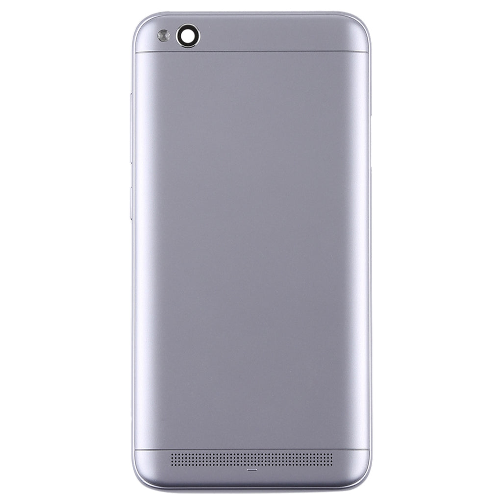 Battery Back Cover with Camera Lens Frame & Side Keys for Xiaomi Redmi 5(Grey)
