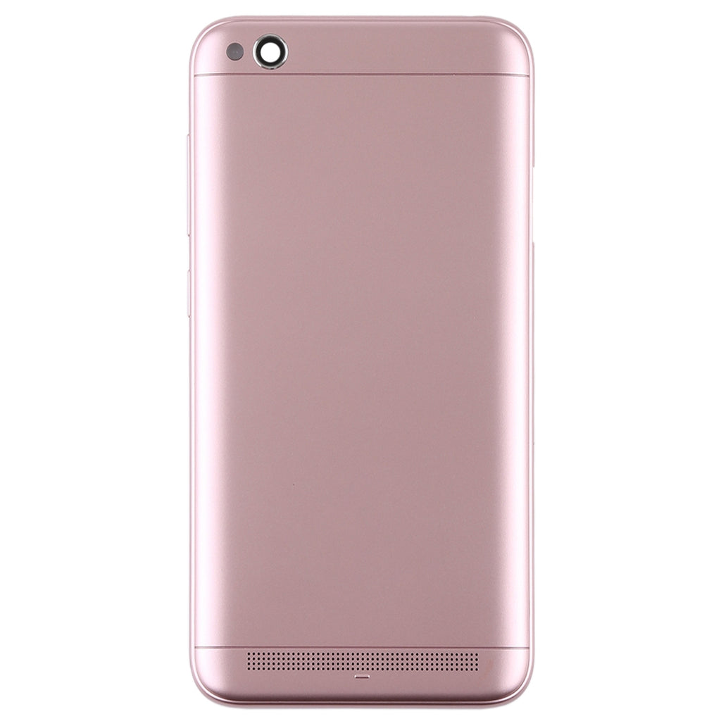 Battery Back Cover with Camera Lens Frame & Side Keys for Xiaomi Redmi 5A(Rose Gold)