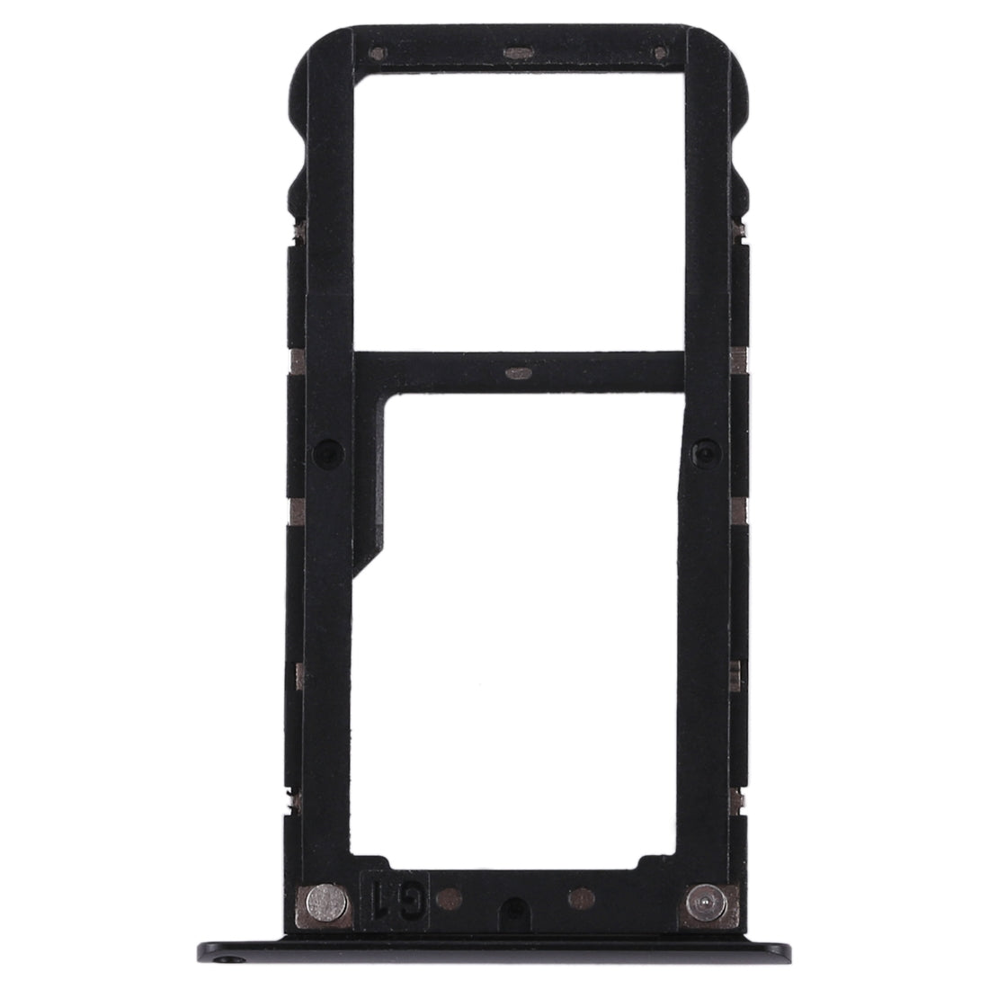 2 SIM Card Tray / Micro SD Card Tray for Xiaomi Redmi 5 Plus(Black)