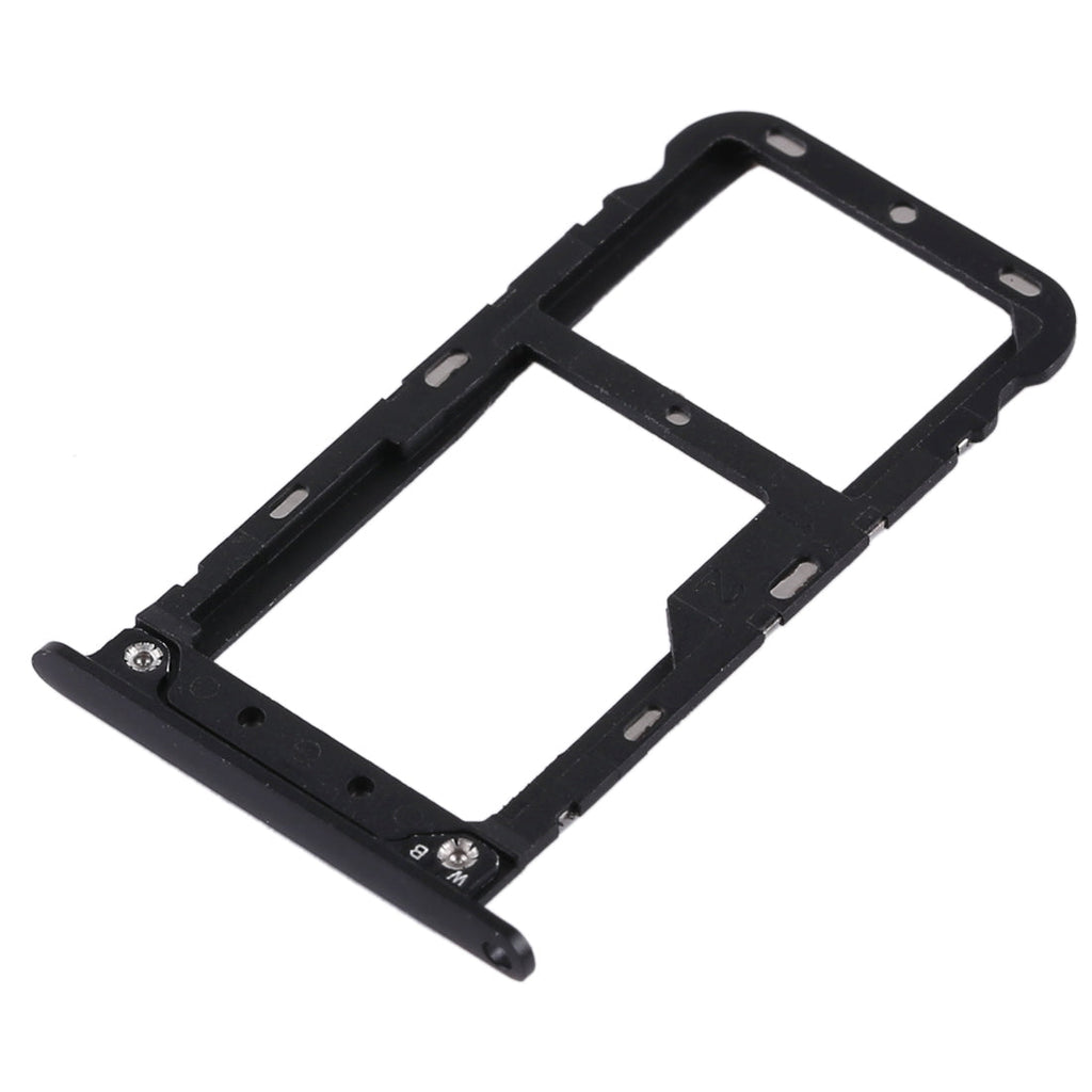 2 SIM Card Tray / Micro SD Card Tray for Xiaomi Redmi 5 Plus(Black)