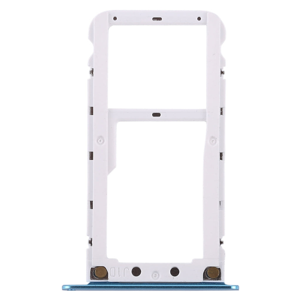 2 SIM Card Tray / Micro SD Card Tray for Xiaomi Redmi 5 Plus(Blue)
