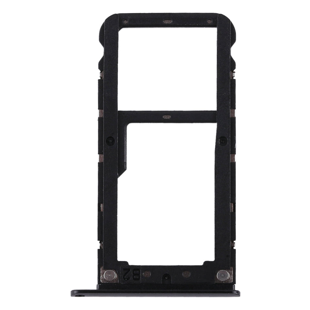2 SIM Card Tray / Micro SD Card Tray for Xiaomi Redmi Note 5(Black)