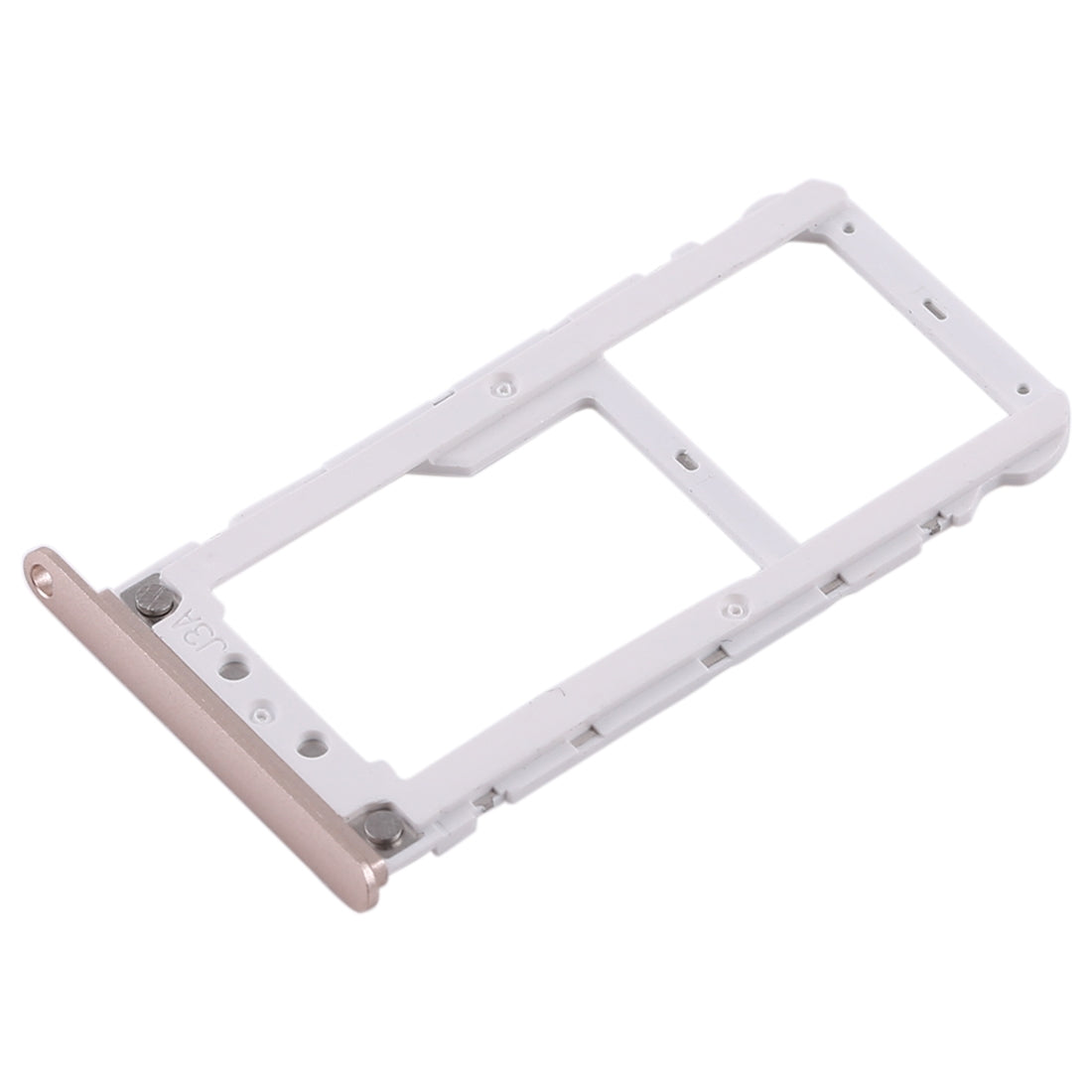2 SIM Card Tray / Micro SD Card Tray for Xiaomi Redmi Note 5(Gold)