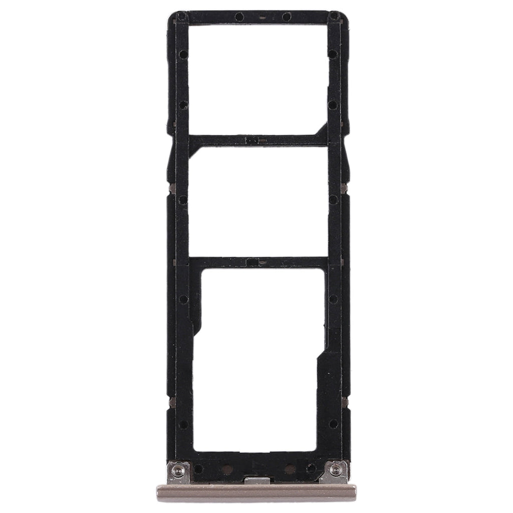 2 SIM Card Tray + Micro SD Card Tray for Xiaomi Redmi Note 5A(Gold)