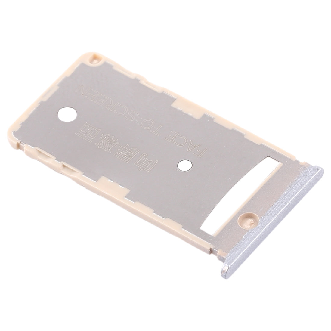 2 SIM Card Tray / Micro SD Card Tray for Xiaomi Redmi 5A(Grey)