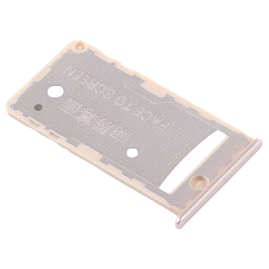 2 SIM Card Tray / Micro SD Card Tray for Xiaomi Redmi 5A(Gold)