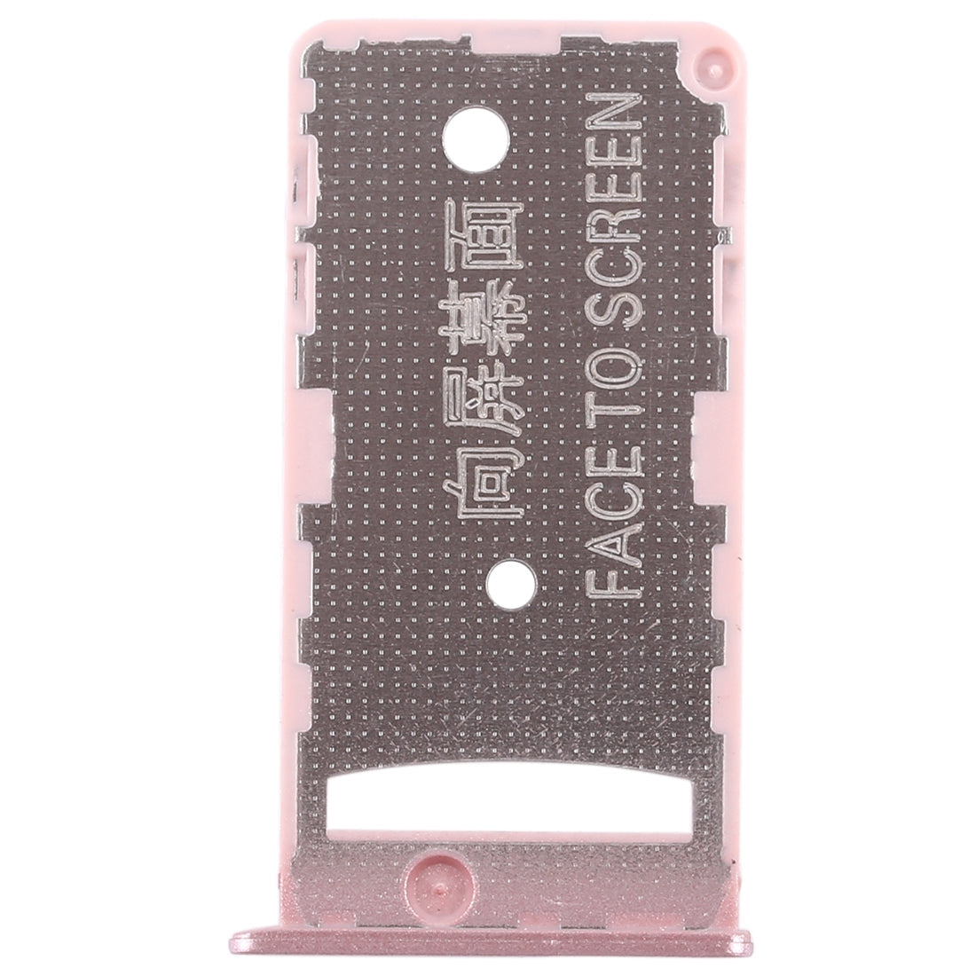2 SIM Card Tray / Micro SD Card Tray for Xiaomi Redmi 5A(Rose Gold)