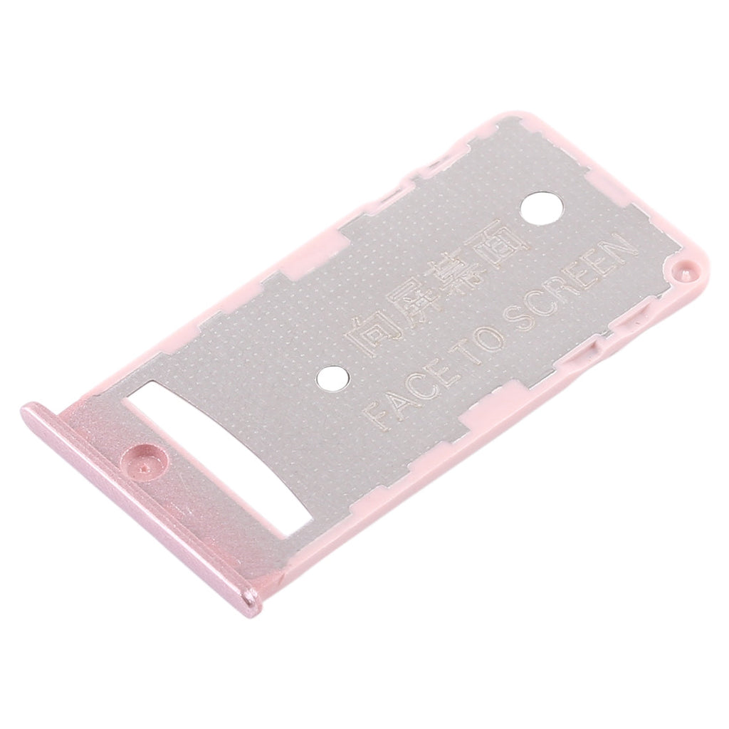 2 SIM Card Tray / Micro SD Card Tray for Xiaomi Redmi 5A(Rose Gold)