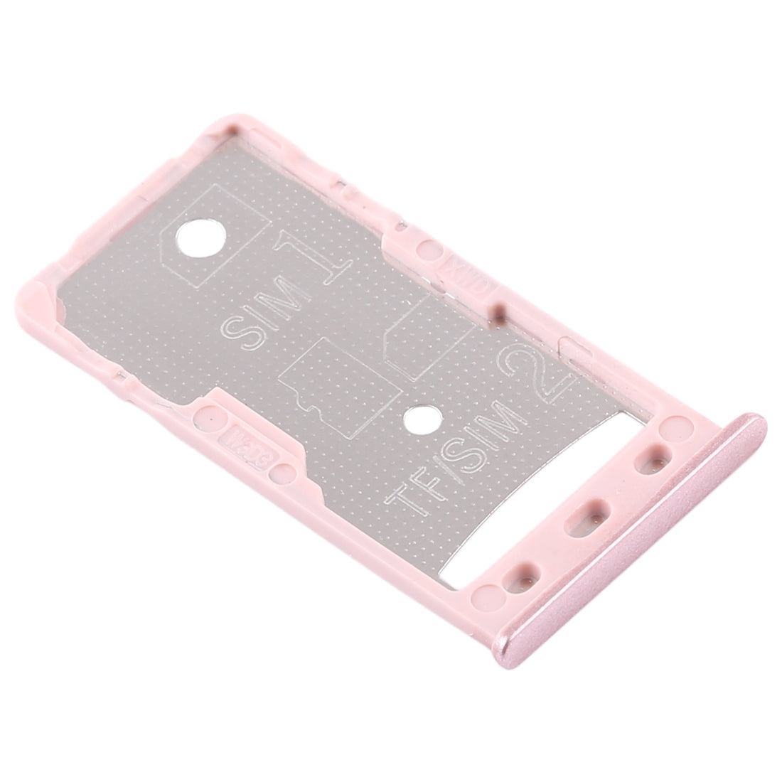 2 SIM Card Tray / Micro SD Card Tray for Xiaomi Redmi 5A(Rose Gold)