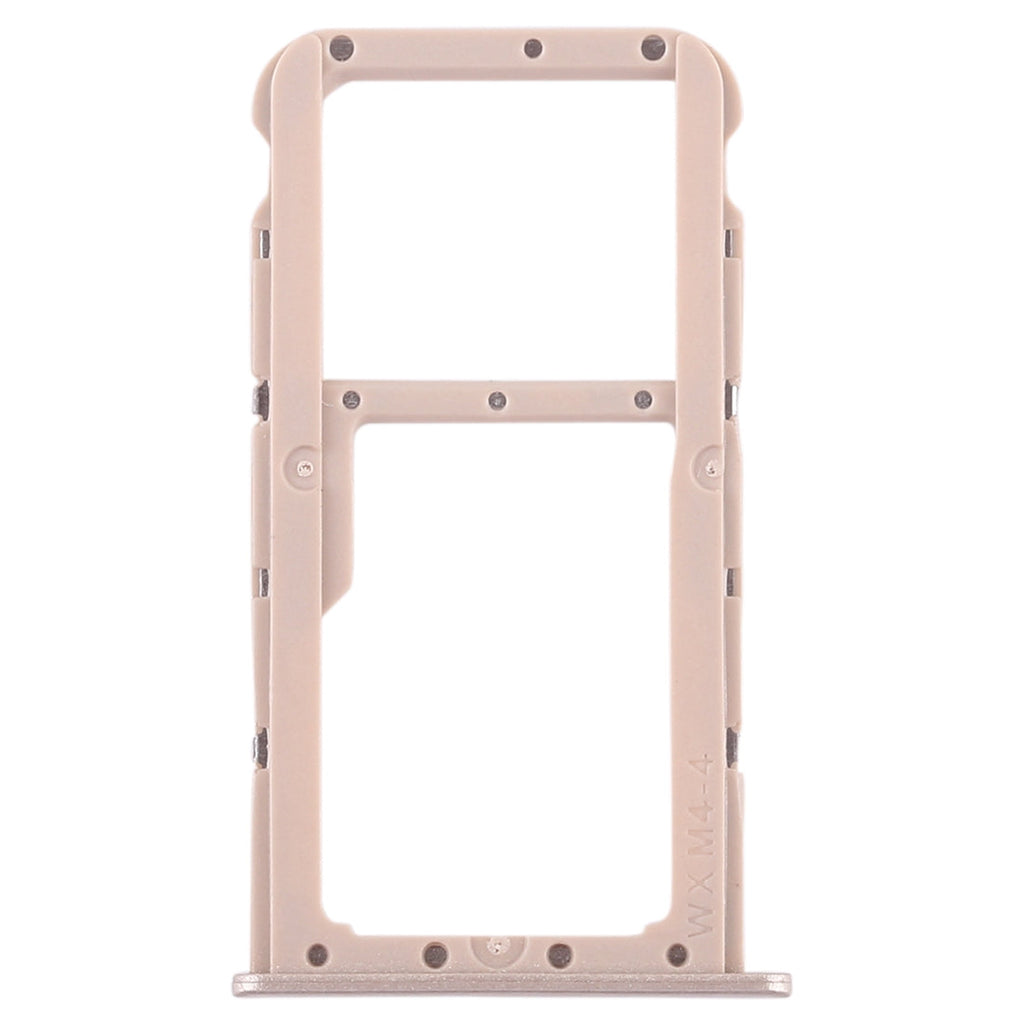 SIM Card Tray + SIM Card Tray / Micro SD Card Tray for Huawei Honor Play 7X (Gold)